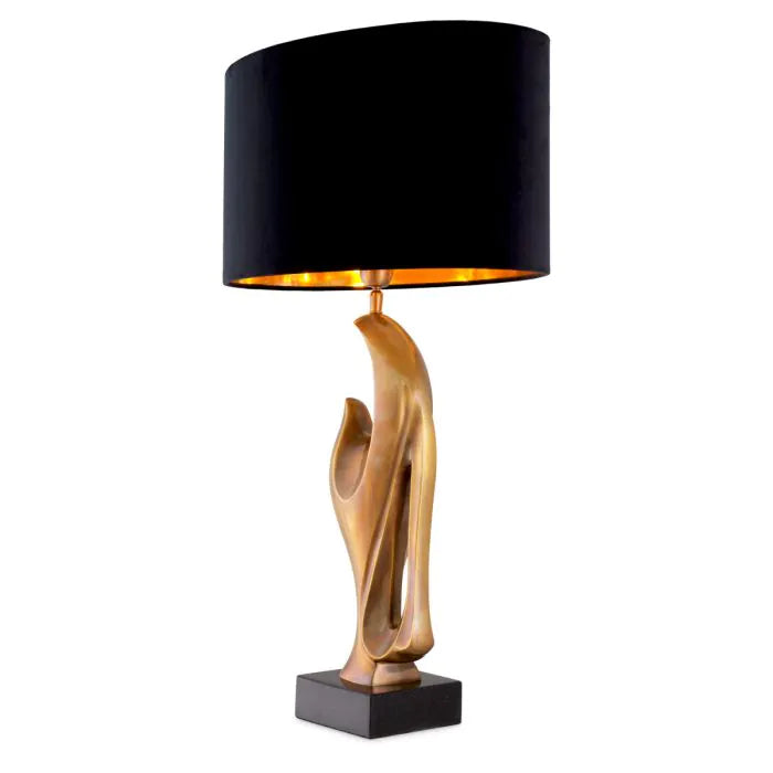 Brunetti Table Lamp (Antique Brass Finish) - Eichholtz - Luxury Lighting Boutique
