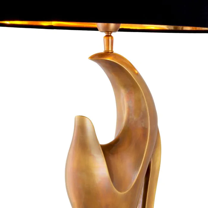 Brunetti Table Lamp (Antique Brass Finish) - Eichholtz - Luxury Lighting Boutique