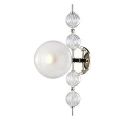 Calypso Wall Sconce - 6400-PN-CE - Hudson Valley - Luxury Lighting Boutique