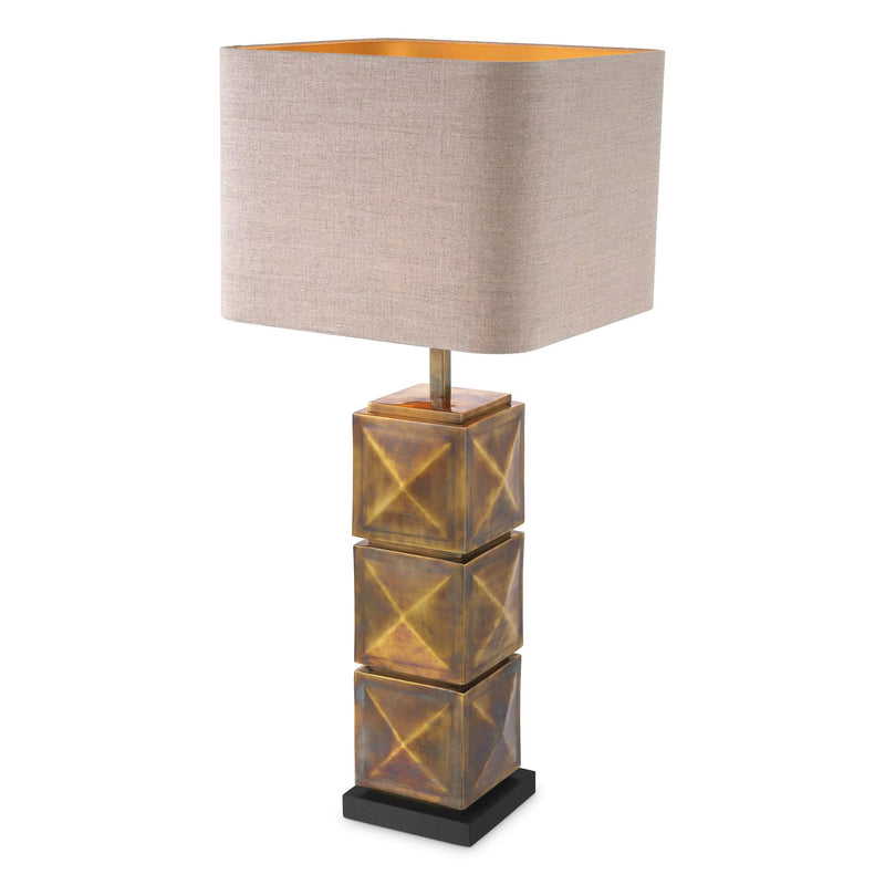 Carlo Table Lamp - (Bronze/Brass) - Eichholtz - Luxury Lighting Boutique