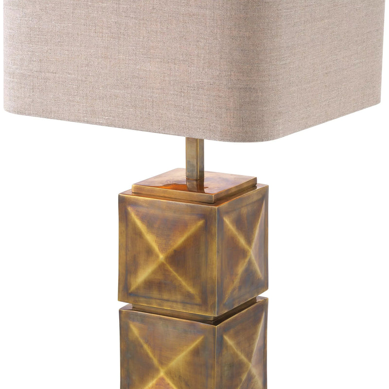 Carlo Table Lamp - (Bronze/Brass) - Eichholtz - Luxury Lighting Boutique