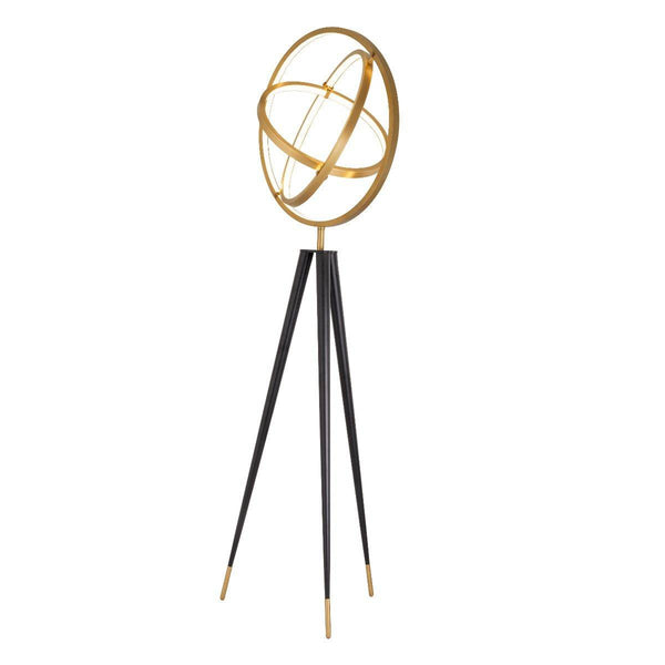 Cassini Floor Lamp - [Brass] - Eichholtz - Luxury Lighting Boutique