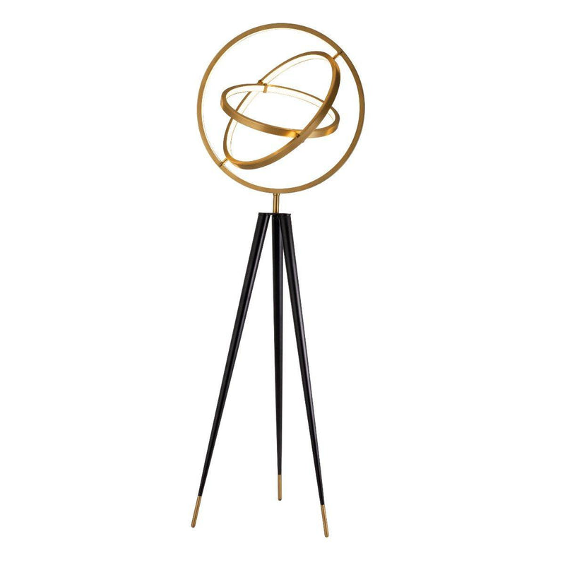 Cassini Floor Lamp - [Brass] - Eichholtz - Luxury Lighting Boutique