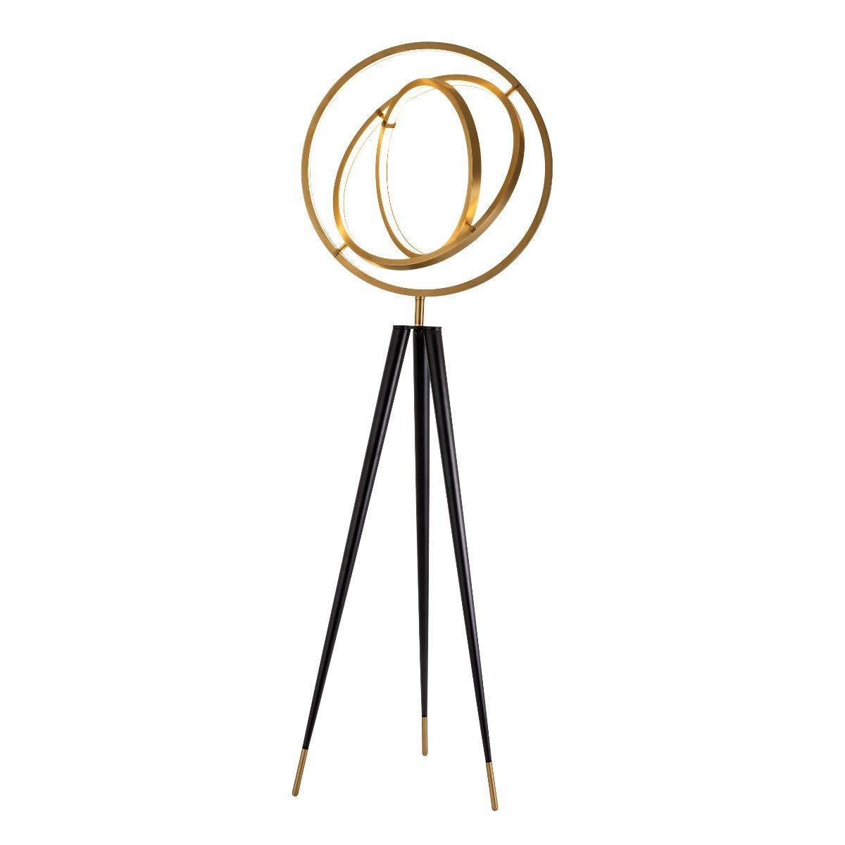 Cassini Floor Lamp - [Brass] - Eichholtz - Luxury Lighting Boutique