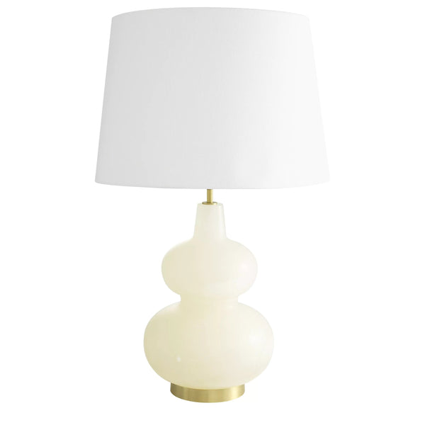 Cavo Table Lamp - (Antique Brass Finish | Alabaster) - Eichholtz - Luxury Lighting Boutique