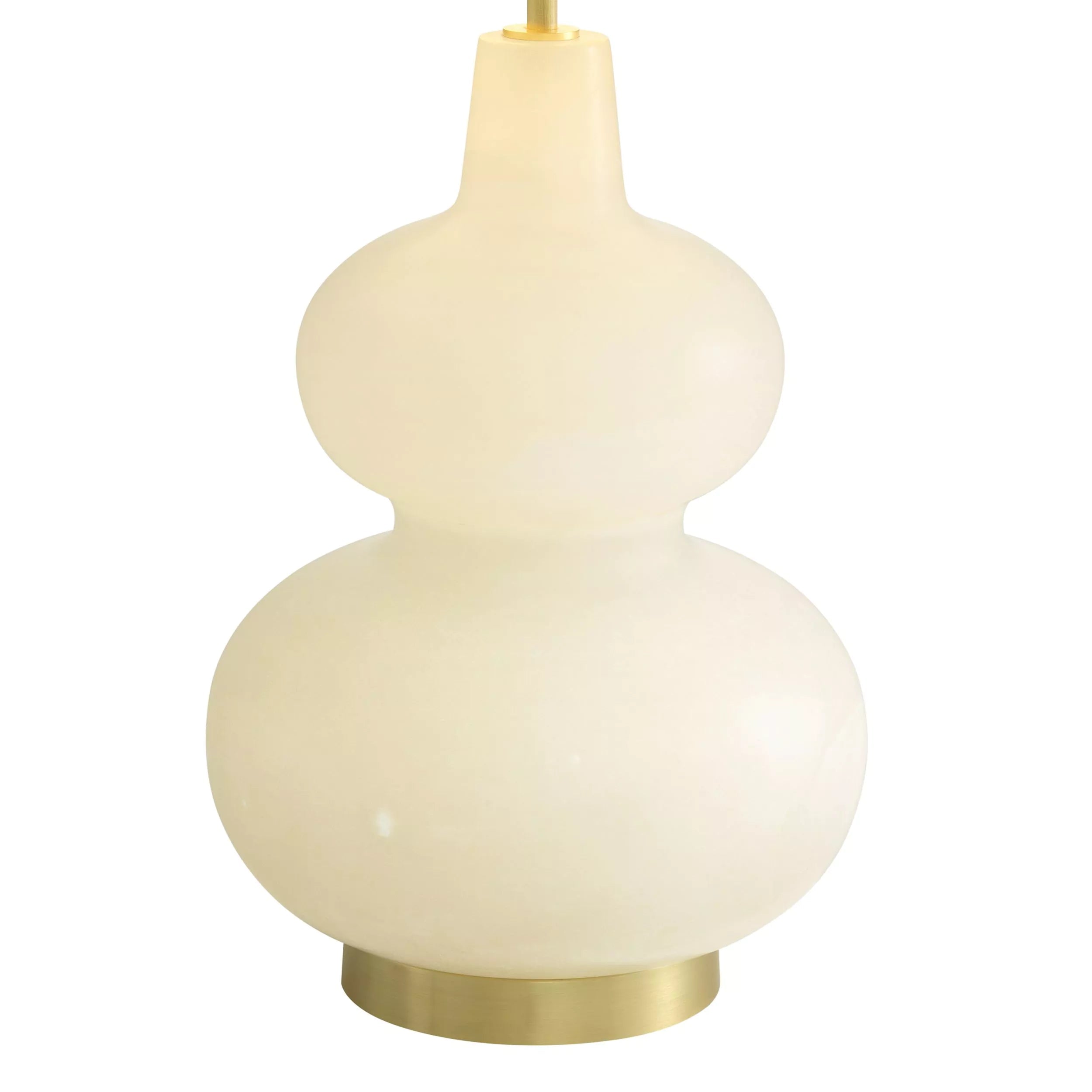 Cavo Table Lamp - (Antique Brass Finish | Alabaster) - Eichholtz - Luxury Lighting Boutique