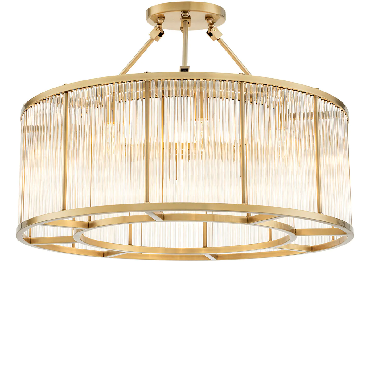 "Ceiling Lamp Bernardi L by Eichholtz, luxurious and elegant lighting fixture"