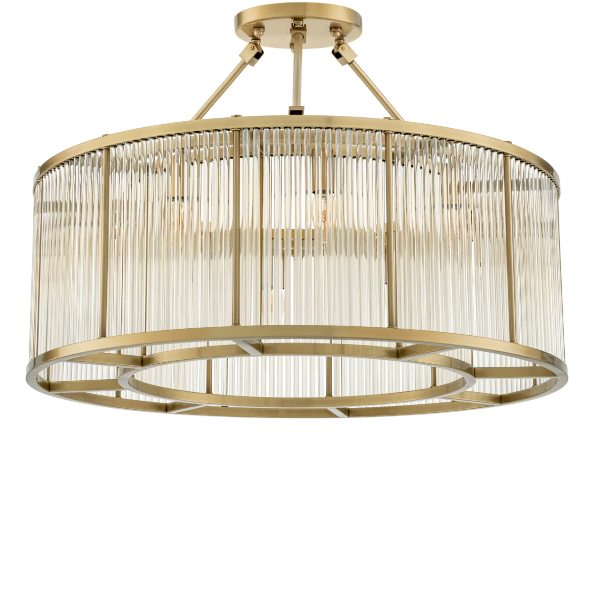 "Ceiling Lamp Bernardi L by Eichholtz, luxurious and elegant lighting fixture"