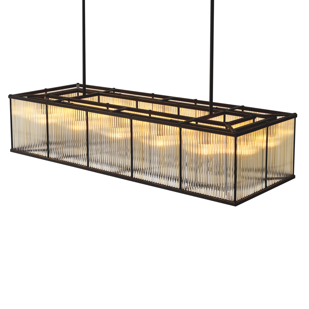Chandelier Bernardi Rectangular by Eichholtz - Elegant luxury lighting fixture for home décor