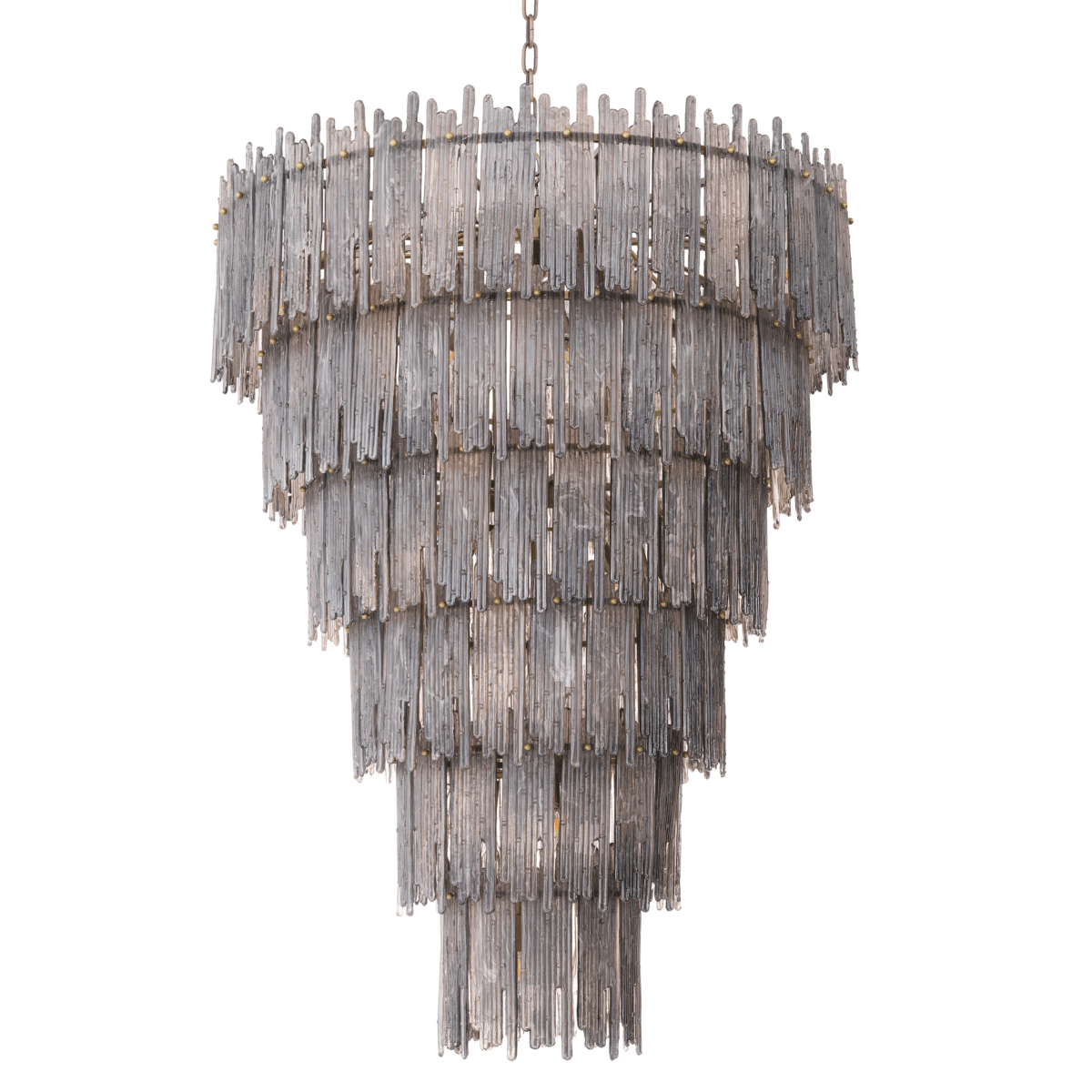 Saint Roch Modern Glass Chandelier S | L | XXL - Brass & Glass - Eichholtz - Luxury Lighting BoutiqueChandeliersEichholtz