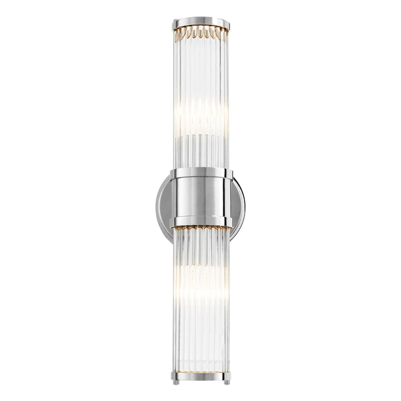 Claridges Wall Lamps[Single/Double] - [Brass/Nickel] - Eichholtz - Luxury Lighting Boutique