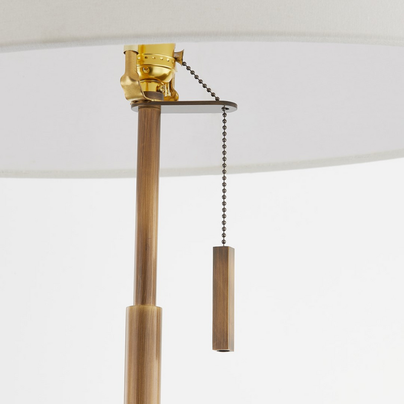 Clic Floor Lamp (PFL5769-PBR) - Troy Lighting - Luxury Lighting Boutique