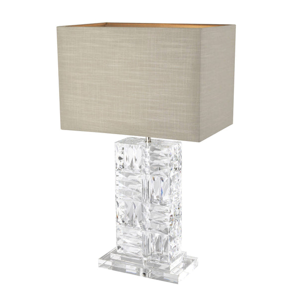 Contemporary Table Lamp - [Crystal] - Eichholtz - Luxury Lighting Boutique