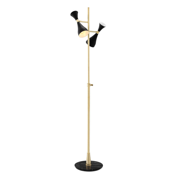 Cordero Brass Floor Lamp - Eichholtz - Luxury Lighting Boutique