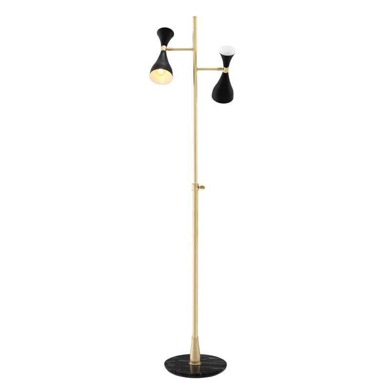 Cordero Brass Floor Lamp - Eichholtz - Luxury Lighting Boutique