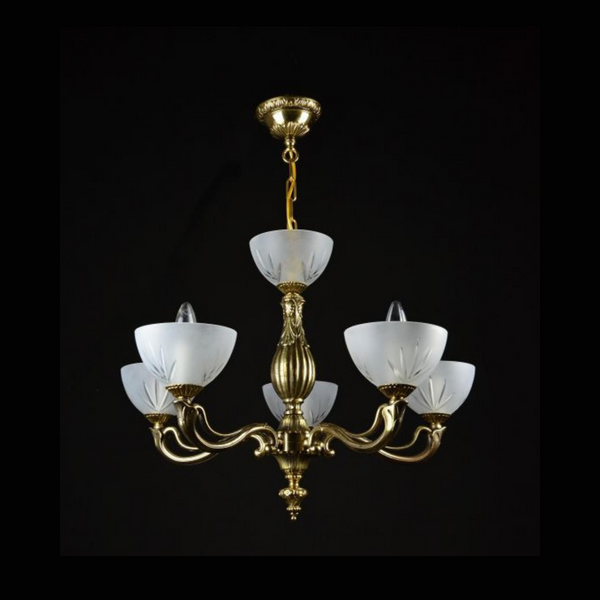 Crater 3/5 Crystal Glass Chandelier - Wranovsky - Luxury Lighting Boutique