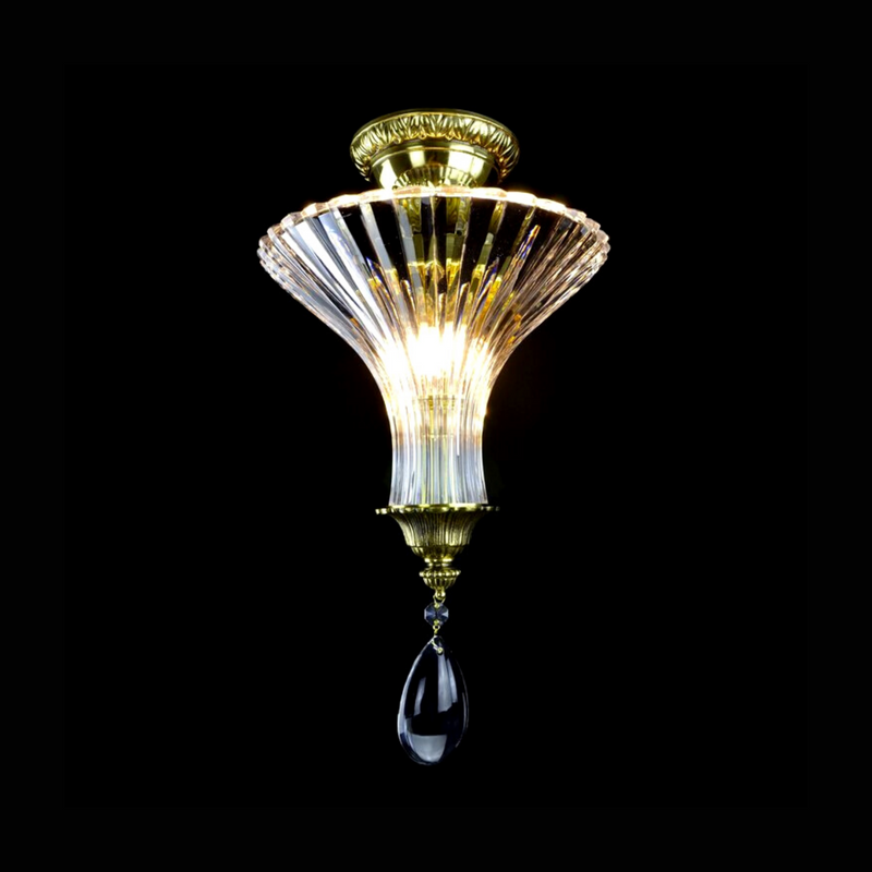 Crystal Drop 3 Crystal Glass Chandelier - Wranovsky - Luxury Lighting Boutique