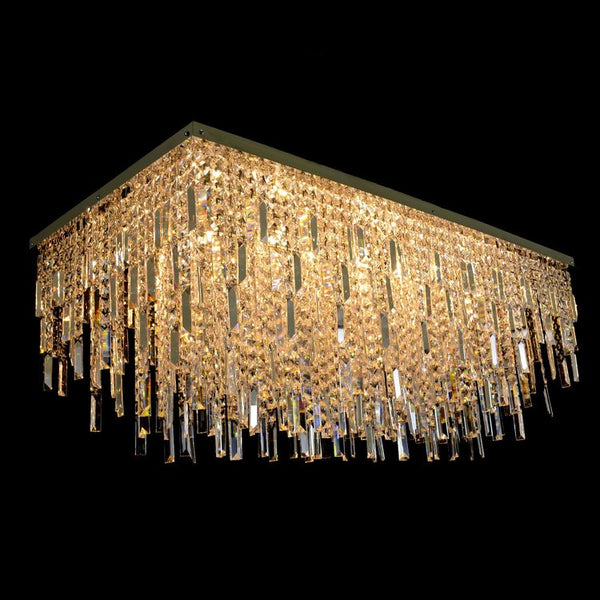 Crystal Rain 16 Light Modern Glass Chandelier - Wranovsky - Luxury Lighting Boutique