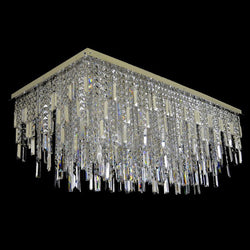 Crystal Rain 16 Light Modern Glass Chandelier - Wranovsky - Luxury Lighting Boutique