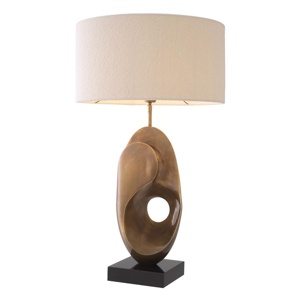 D'Ancona (Vintage Brass Finish) Table Lamp - Eichholtz - Luxury Lighting Boutique