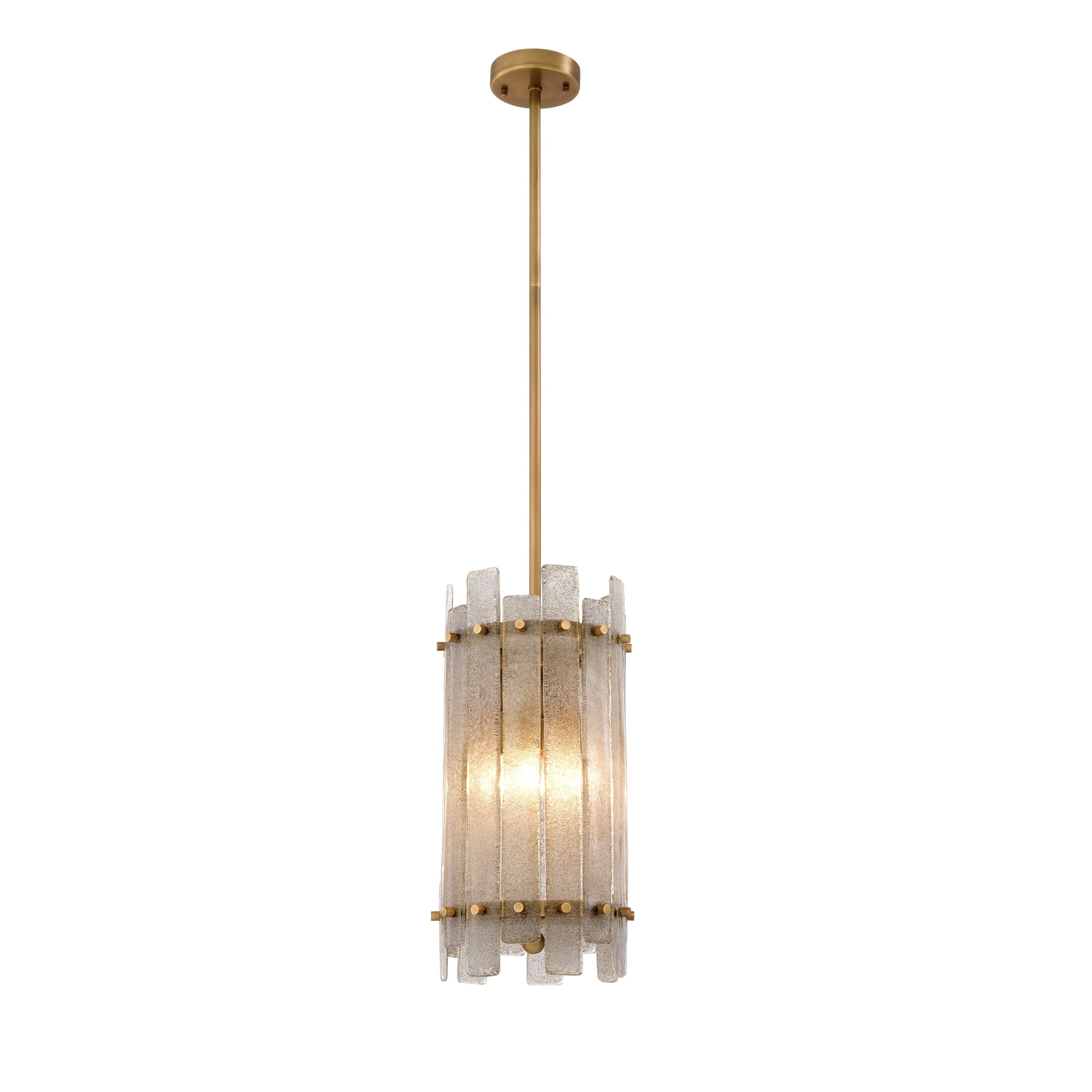 Da Silva Modern Brass Chandelier - [Brass] - Eichholtz - Luxury Lighting Boutique