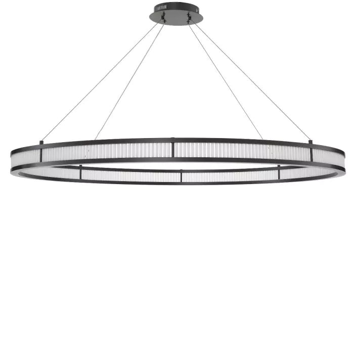 Damien XL Modern Chandelier (Nickel) - Eichholtz - Luxury Lighting Boutique