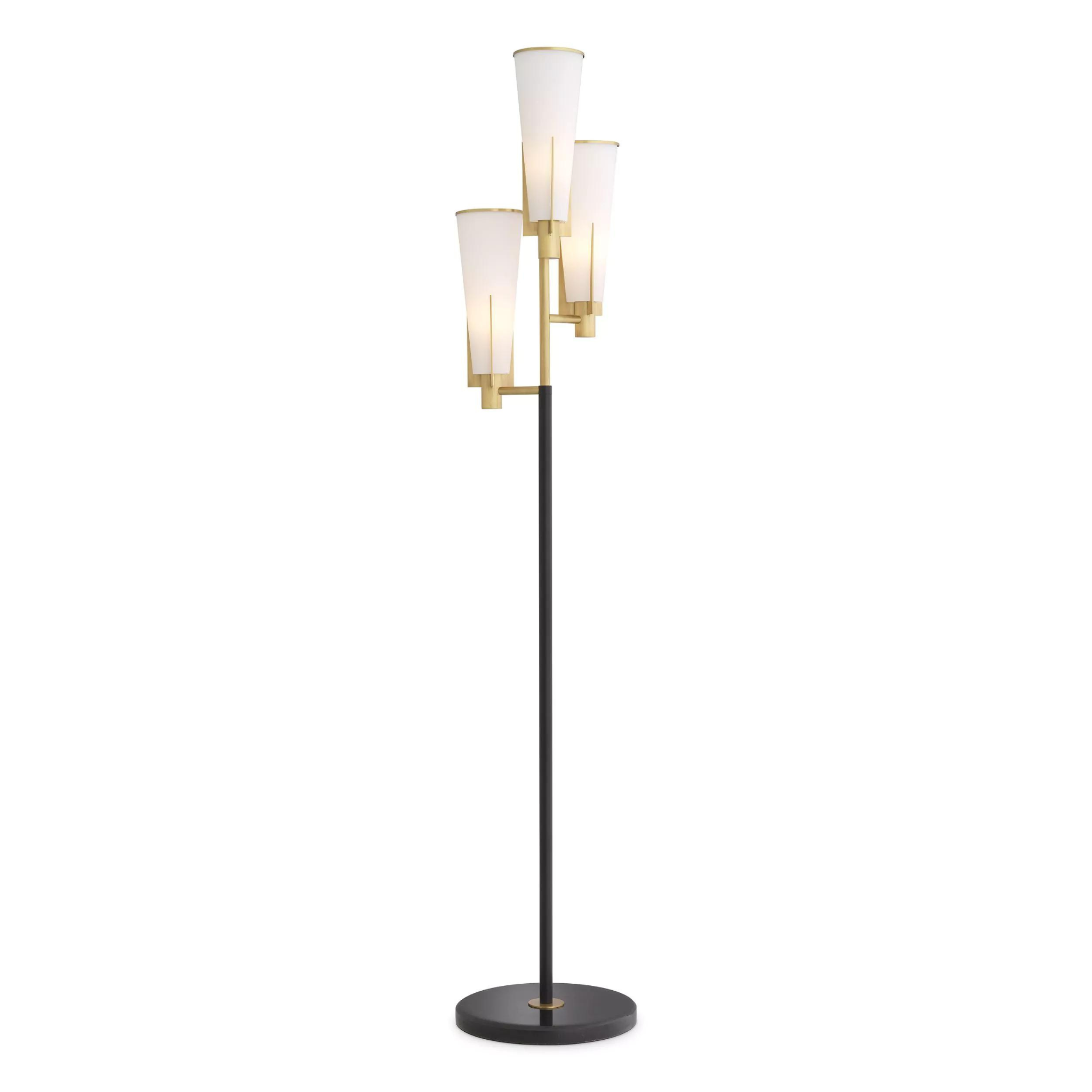 Dino (Antique Brass Finish) Floor Lamp - Eichholtz - Luxury Lighting Boutique