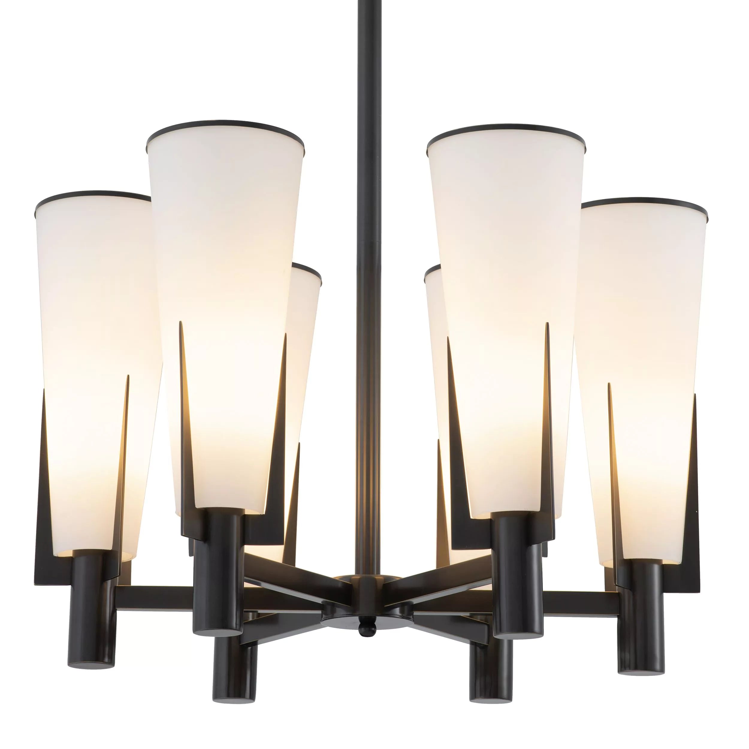 Dino Modern Brass Chandelier - Eichholtz - Luxury Lighting Boutique