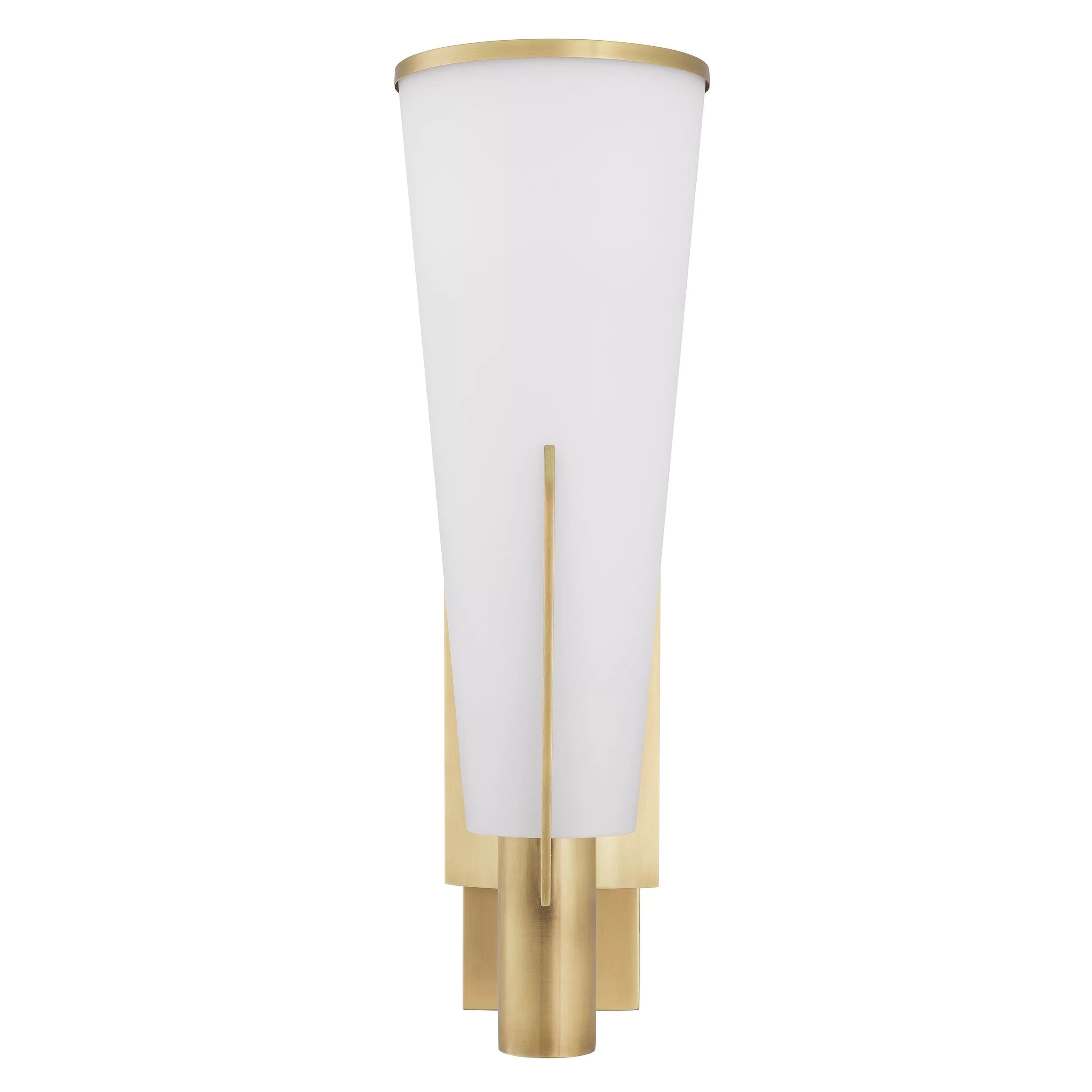 Dino Wall Lamps - (Antique brass finish | white glass) - Eichholtz - Luxury Lighting Boutique