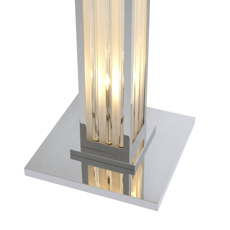 Dorrell Floor Lamp - [Nickel] - Eichholtz - Luxury Lighting Boutique