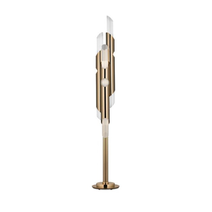 Draycott 6 Light Crystal Floor Lamp - Luxxu - Luxury Lighting Boutique