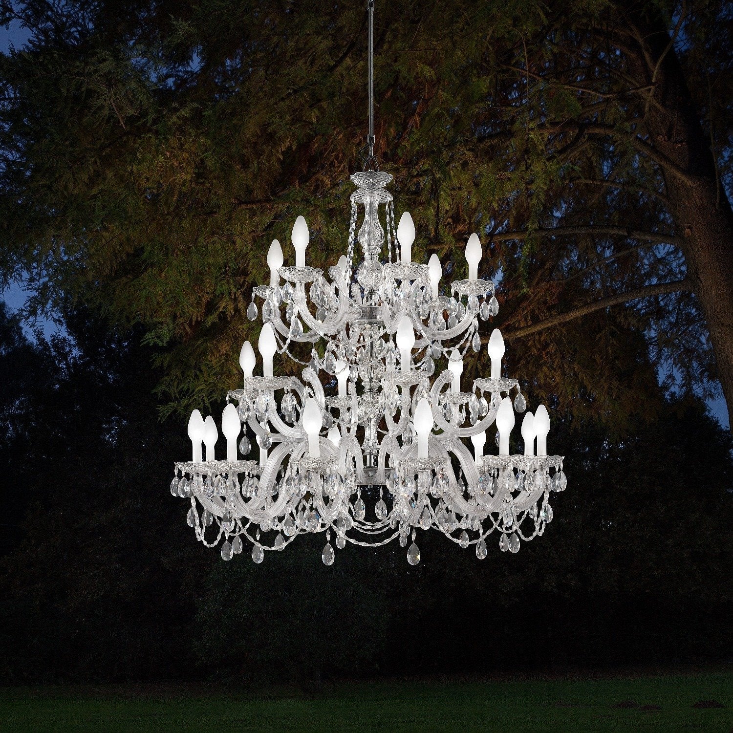 Drylight IP65 Chandeliers [4 Sizes] - Masiero - Luxury Lighting Boutique