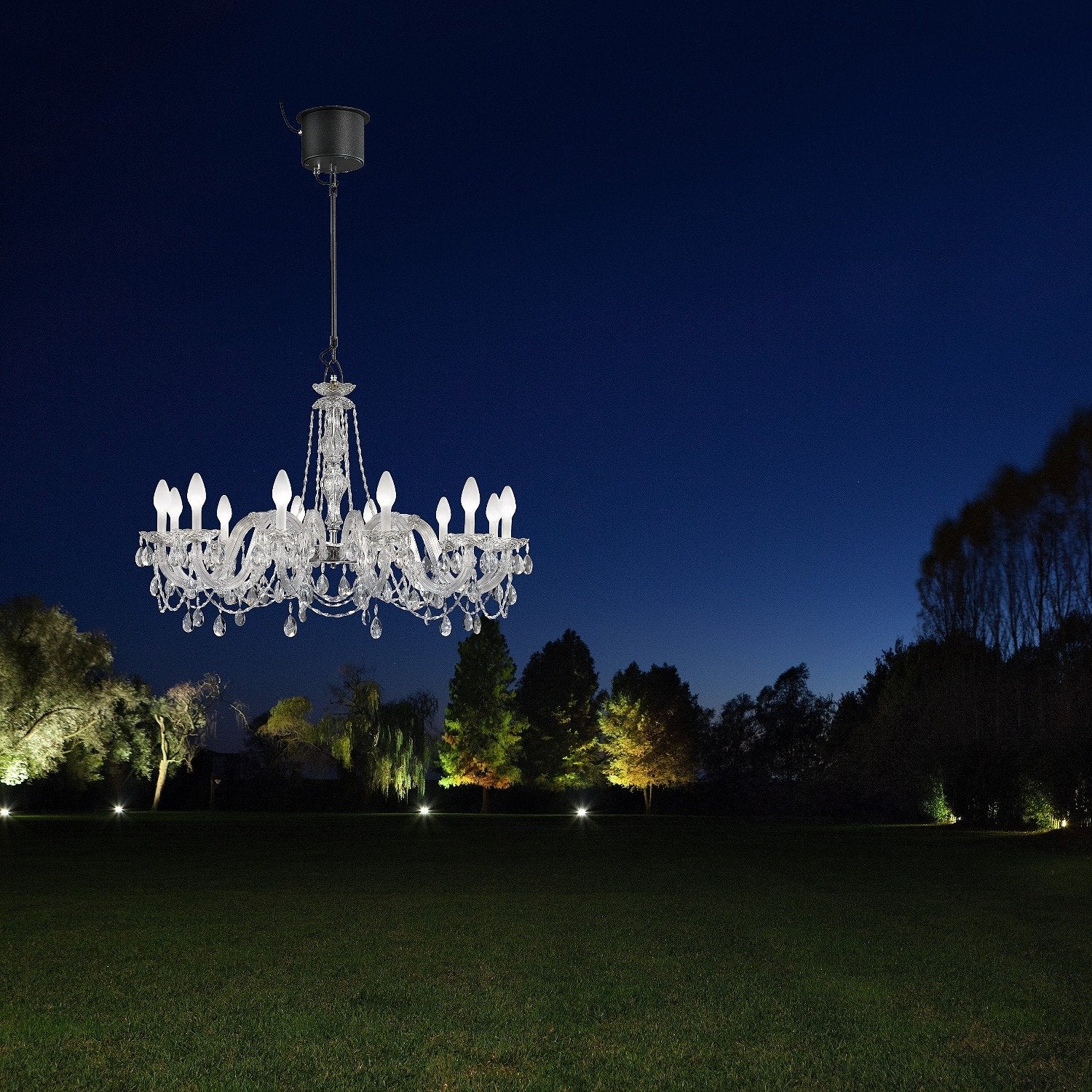 Drylight IP65 Chandeliers [4 Sizes] - Masiero - Luxury Lighting Boutique