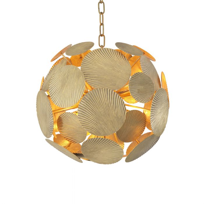 Duvall Modern Brass Chandelier [2 Sizes] - [Brass] - Eichholtz - Luxury Lighting Boutique