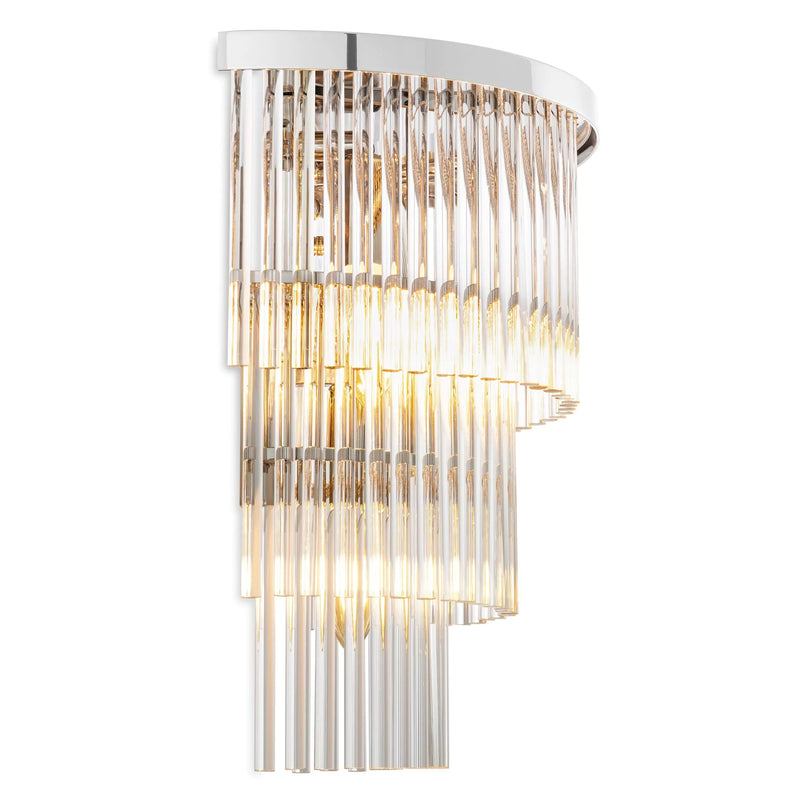 East Wall Lamps - (Nickel/Bronze) - Eichholtz - Luxury Lighting Boutique
