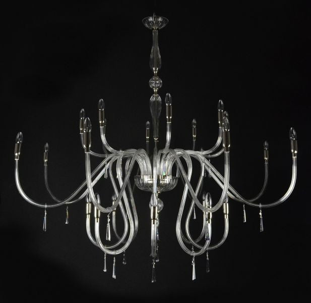 Eleganza 24 Light Crystal Chandelier - Wranovsky - Luxury Lighting Boutique