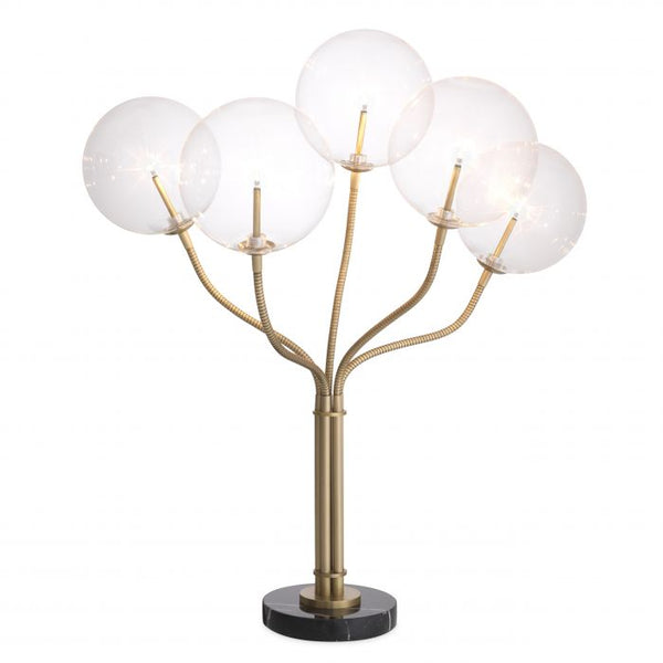 Elon Table Lamp - [Brass] - Eichholtz - Luxury Lighting Boutique