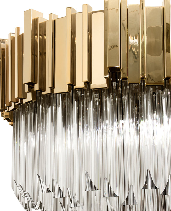 Empire 12 Light Crystal Floor Lamp - Luxxu - Luxury Lighting Boutique