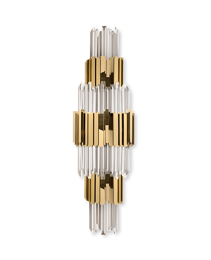 Empire II 7-Light Crystal Wall Sconce - Luxxu - Luxury Lighting Boutique