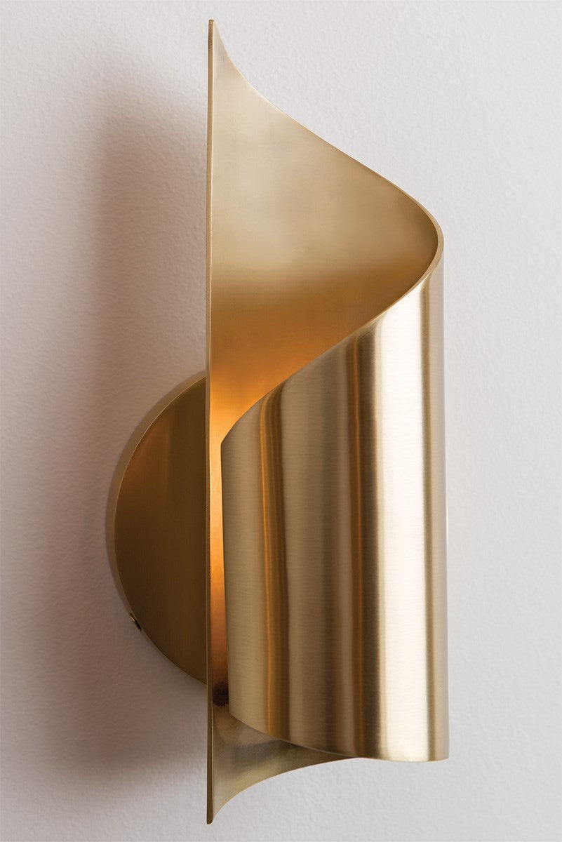 Mitzi brass store sconce