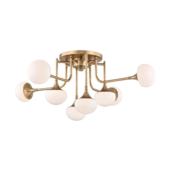 Fleming Ceiling Light - 4708-AGB-CE - Hudson Valley - Luxury Lighting Boutique