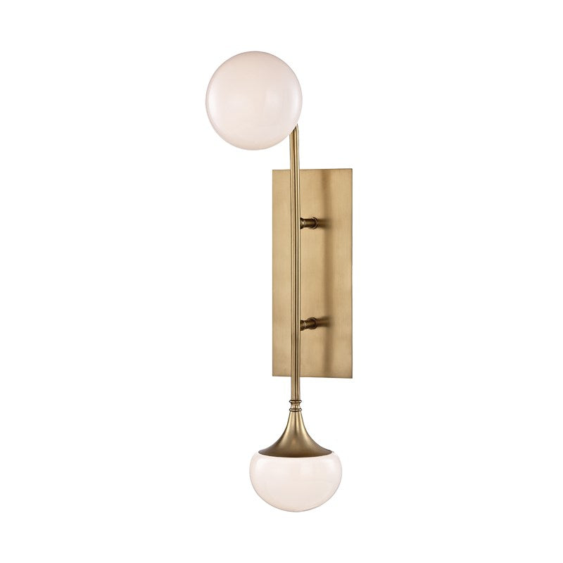 Fleming Wall Sconce - 4700-AGB-CE - Hudson Valley - Luxury Lighting Boutique