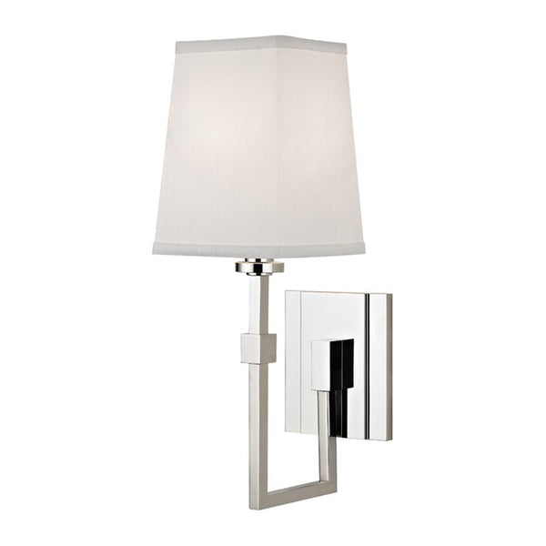 Fletcher Wall Sconce - 1361-PN-CE - Hudson Valley - Luxury Lighting Boutique