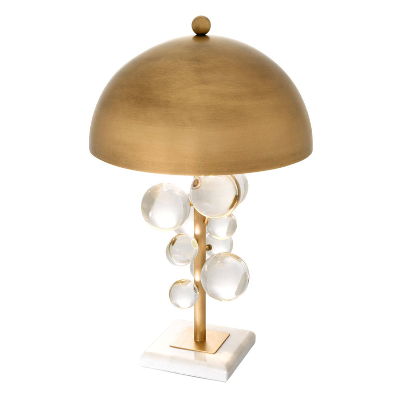 Floral Table Lamp - [Brass] - Eichholtz - Luxury Lighting Boutique