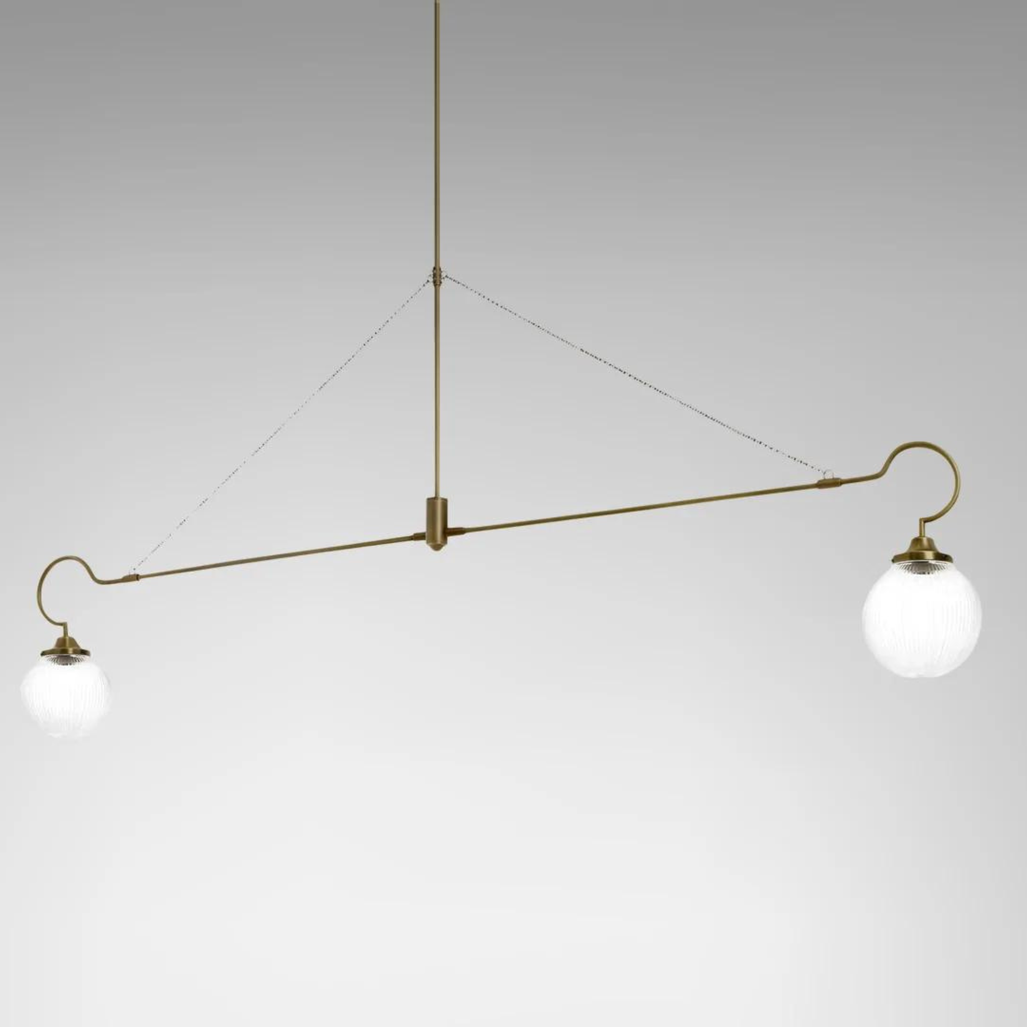 Floren Two/Four Arm Pendants - CTO Lighting - Luxury Lighting Boutique