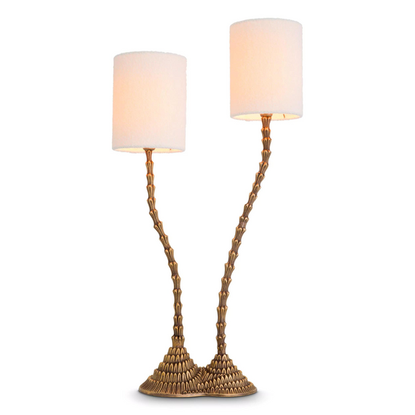 Forenza (Vintage Brass Finish) Table Lamp - Eichholtz - Luxury Lighting Boutique