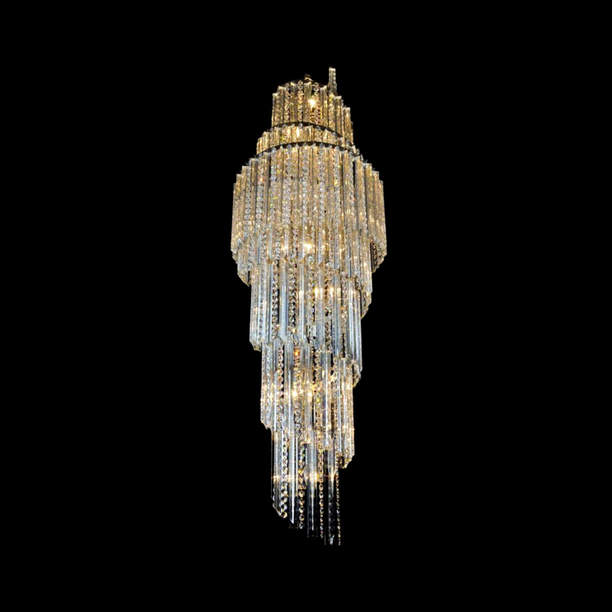 Gaia 12 Crystal Glass Chandelier - Wranovsky - Luxury Lighting Boutique