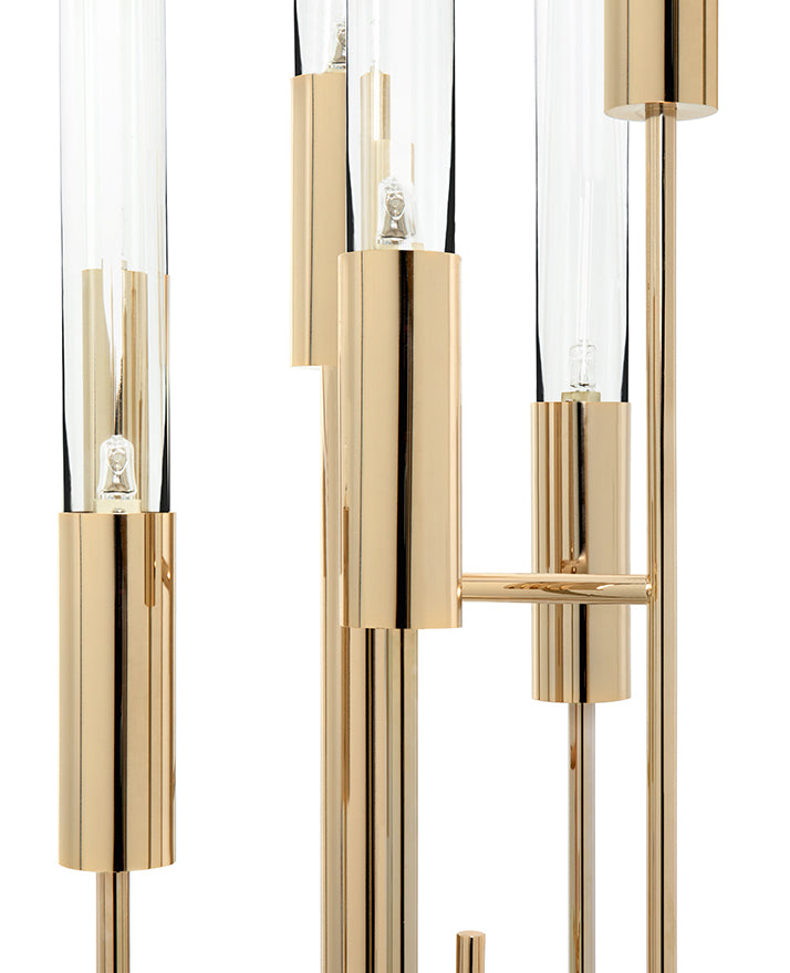 Gala 6 Light Crystal Floor Lamp - Luxxu - Luxury Lighting Boutique
