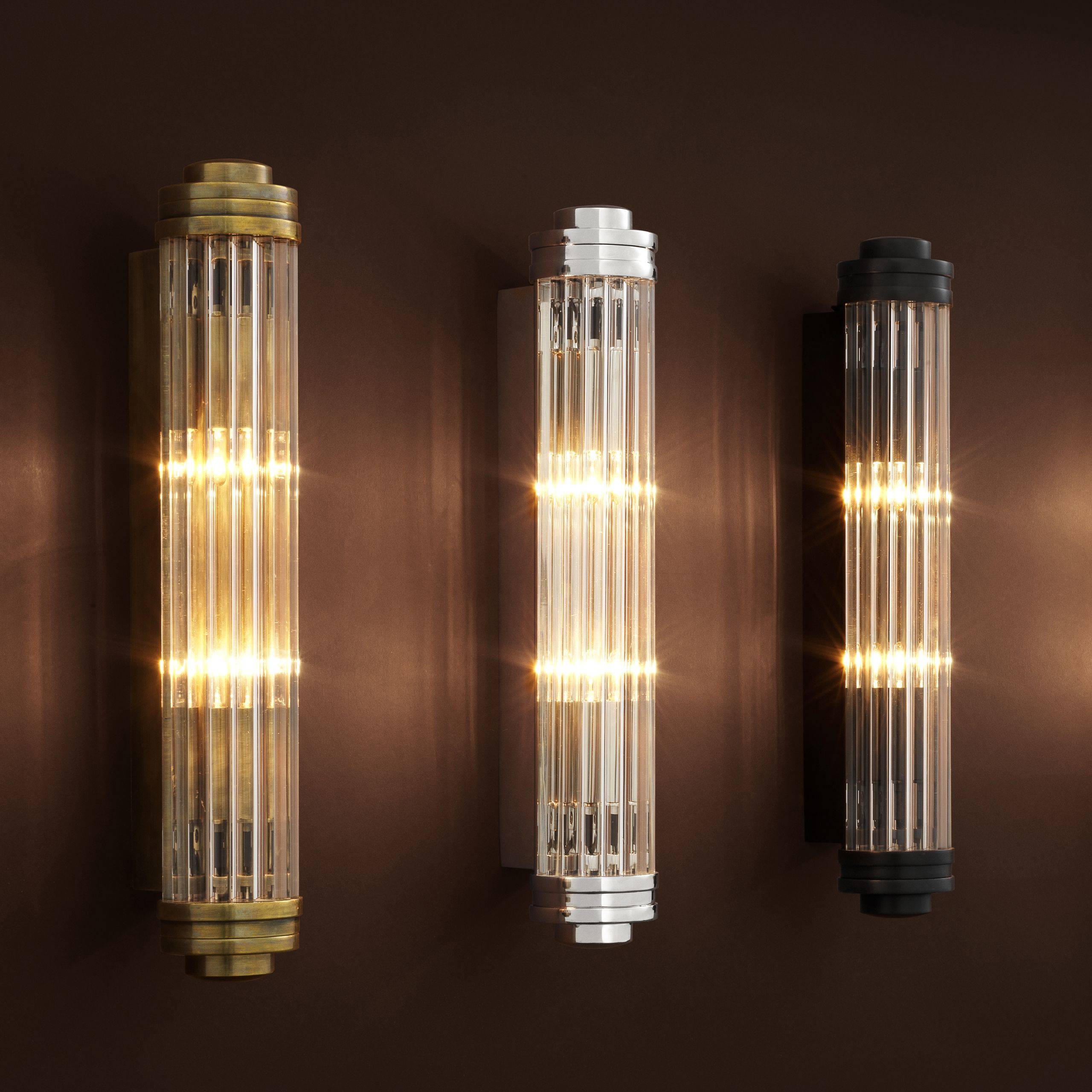 Gascogne Wall Lamps[S/L/XL] - [Gunmetal] - Eichholtz - Luxury Lighting Boutique