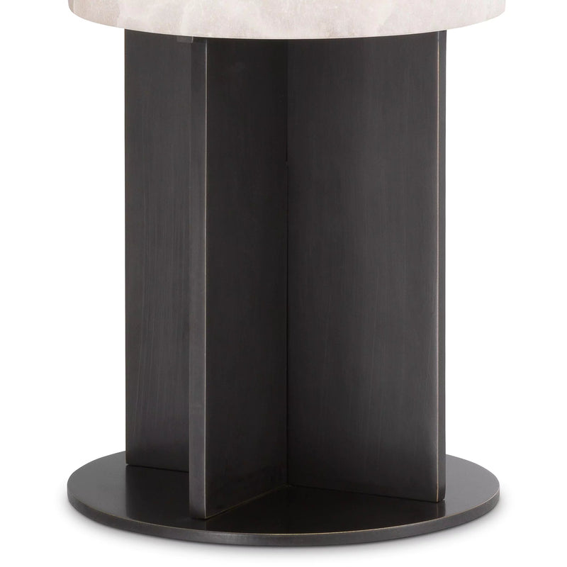 Giorgina Table Lamp - (Bronze Highlight Finish | Alabaster) - Eichholtz - Luxury Lighting Boutique